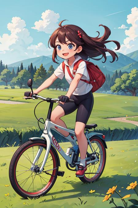 389902-3346642190-full body,((best quality, masterpiece)),dramatic,1 girl riding a bike pilot,smile,farm background,_lora_more_details_0.3_,_lora_.png